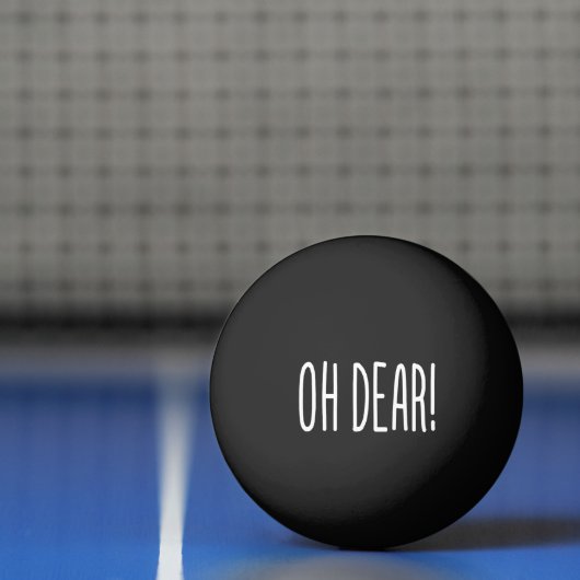 OH DEAR! PINGPONG BALL (Net)