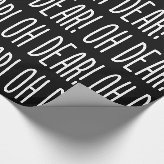 OH DEAR! WRAPPINGSPAPIER CADEAUPAPIER (Hoek)