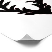 Oh Deer Artistic Clean Style  Poster (Hoek)