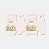 Oh Deer Baby shower Bedankdoosjes (Uitgevouwen)