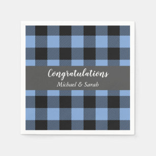 Oh Deer Baby shower Blue Boy Servet
