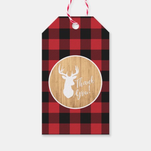 Oh Deer Baby shower Cadeaulabel (Voorkant)