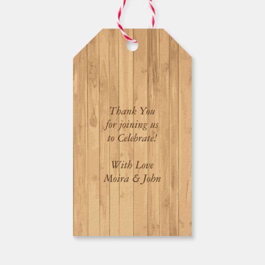 Oh Deer Baby shower Cadeaulabel (Achterkant)