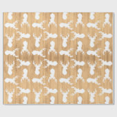 Oh Deer Baby shower Cadeaupapier (Vlak)