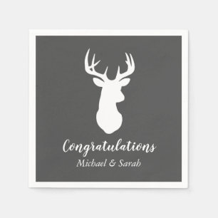 Oh Deer Baby shower Country Lodge Servet