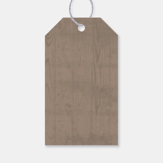 Oh Deer Baby shower Dank u Cadeau Labels – Woodlan Cadeaulabel (Achterkant)