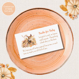 Oh Deer Baby Shower Enclosure Kaarten Books for Ba