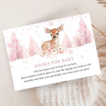 Oh Deer Baby Shower Meisjes Boeken voor Baby