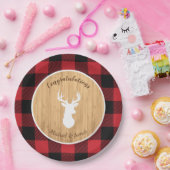 Oh Deer Baby shower Papieren Bordje (Feest)