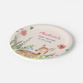 Oh Deer Baby shower Papieren Bordje (Gekanteld)