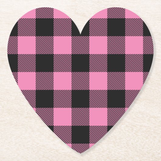 Oh Deer Baby shower Pink Kartonnen Onderzetters (Voorkant)
