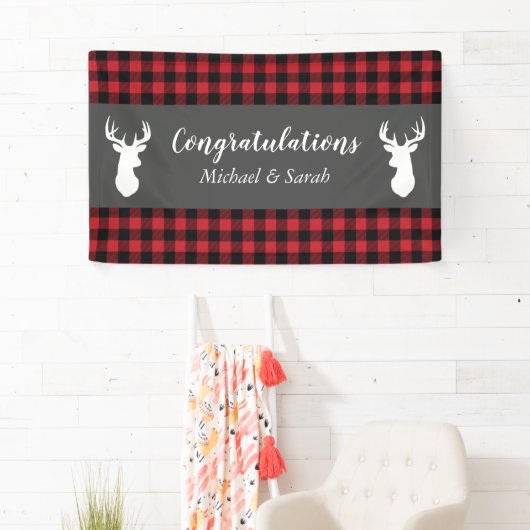 Oh Deer Baby shower Spandoek (Insitu)