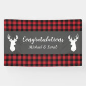 Oh Deer Baby shower Spandoek (Horizontaal)