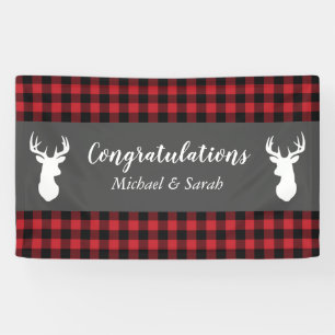 Oh Deer Baby shower Spandoek
