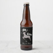 Oh Deer Bier Etiket (Voorkant)
