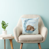 Oh, Deer & Blue Clouds Dust Baby Nursery Kussen (Stoel)