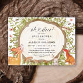 Oh Deer Bos Baby Shower Bosdieren Kaart