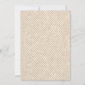 Oh Deer Boys Baby shower Uitnodiging (Achterkant)