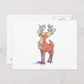 Oh Deer Briefkaart (Voorkant / Achterkant)