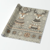 Oh Deer! Cadeaupapier (Uitgerold)
