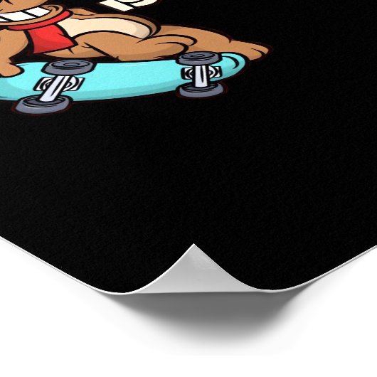 Oh Deer Christmas Celebration Holiday Design  Poster (Hoek)