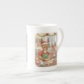 Oh Deer, Christmas Is Here! Coffee Mug Porselein Kop (Voorkant rechts)