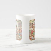 Oh Deer, Christmas Is Here! Coffee Mug Porselein Kop (Voorkant)