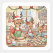 Oh Deer, Christmas Is Here! Stickers (Voorkant)
