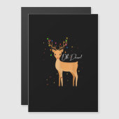 Oh Deer Christmas Light Pajama Cute Reindeer Holid (Voorkant / Achterkant)