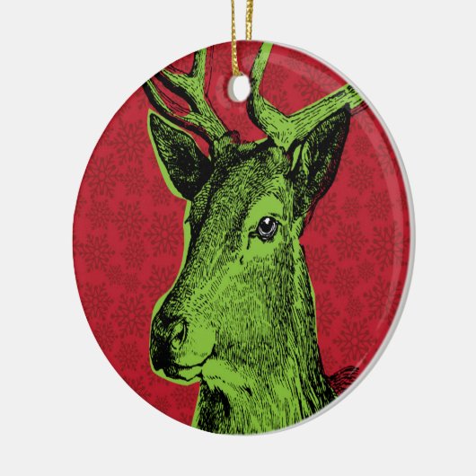 Oh Deer Christmas Ornament (Links)