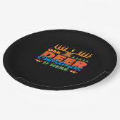 Oh Deer Christmas Too Classic Holiday Style  Papieren Bordje (Gekanteld)