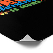 Oh Deer Christmas Too Classic Holiday Style Poster (Hoek)