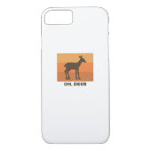 Oh Deer Classic Simple Design Case-Mate iPhone Case (Achterkant)
