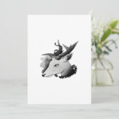 Oh Deer Classic Style Feestdagenkaart (Staand voorkant)