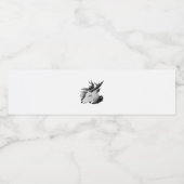 Oh Deer Classic Style Waterfles Etiket (Enkel label)