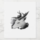 Oh Deer Classic Style  Wijn Etiket (Enkel label)