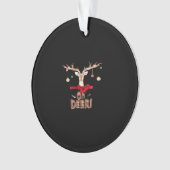 Oh Deer Classic Vibe Ornament (voorkant)