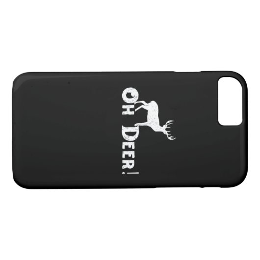 Oh Deer Clean Graphic Style Case-Mate iPhone Case (Achterkant (Horizontaal))