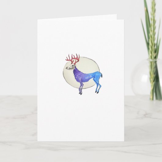 Oh Deer Clean Graphic Style Kaart (Voorkant)