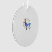 Oh Deer Clean Graphic Style Ornament (voorkant)