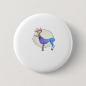 Oh Deer Clean Graphic Style  Ronde Button 5,7 Cm (Voorkant)