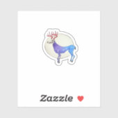 Oh Deer Clean Graphic Style  Sticker (Vel)