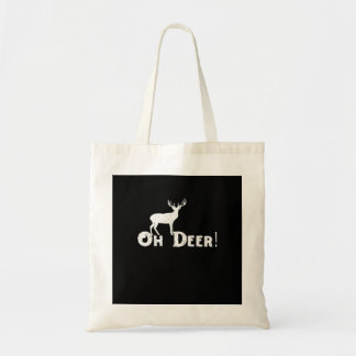 Oh Deer Clean Graphic Style Tote Bag