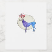 Oh Deer Clean Graphic Style  Wijn Etiket (Enkel label)