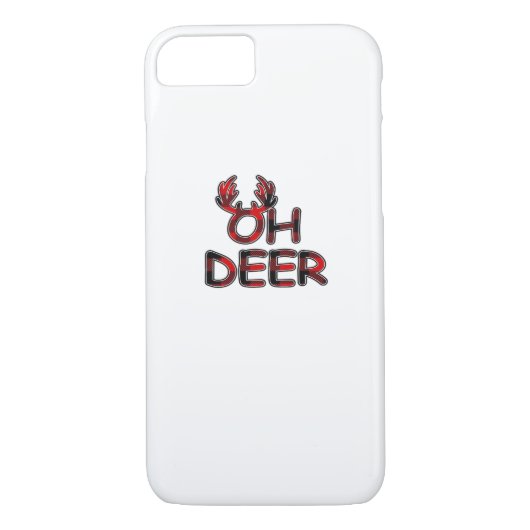 Oh Deer Clean Layout  Case-Mate iPhone Case (Achterkant)