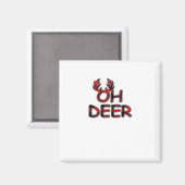 Oh Deer Clean Layout Magneet (Voorkant / Achterkant)