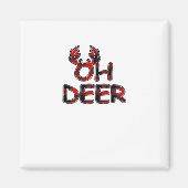 Oh Deer Clean Layout Magneet (Voorkant)