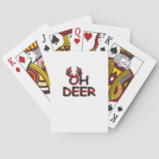 Oh Deer Clean Layout  Pokerkaarten