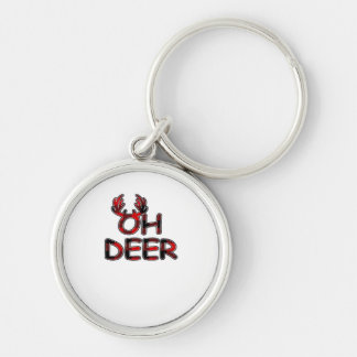 Oh Deer Clean Layout  Sleutelhanger