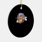 Oh Deer Clean Minimal Style Keramisch Ornament (Rechts)